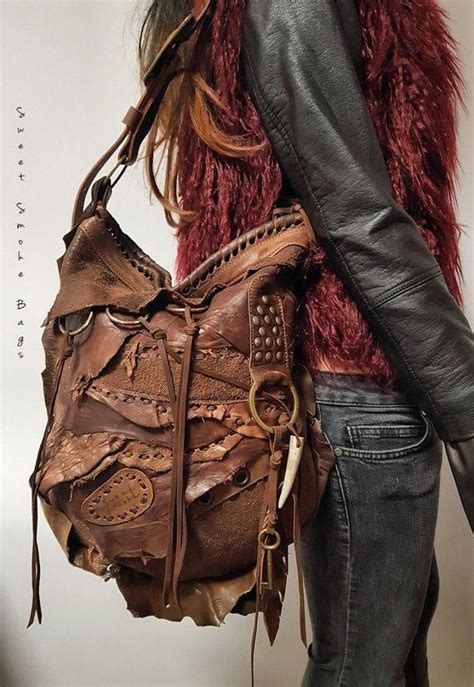 distressed leather boho handbags.